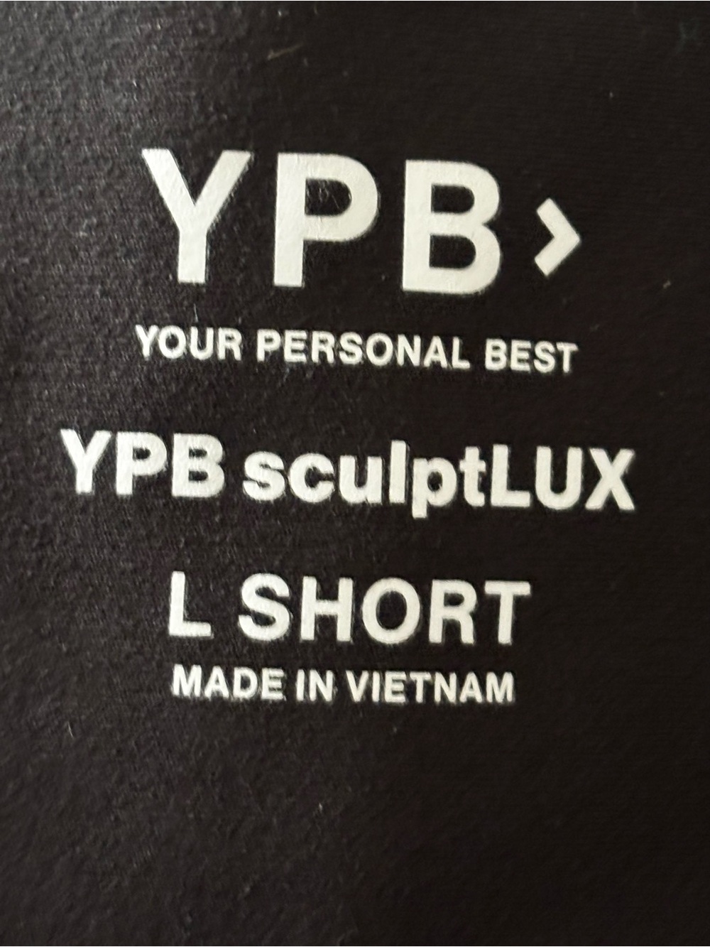 Abercrombie & Fitch YPB SculptLUX 7/8-length leggings - Black Size Large Short - Picture 3 of 3